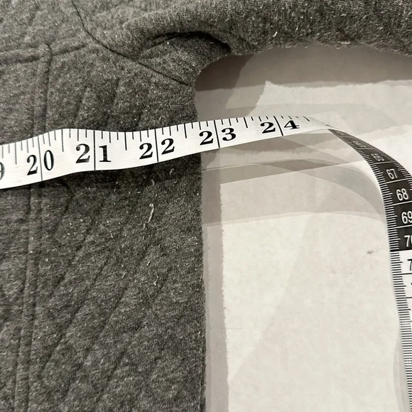 Indiana Hoosiers Women's XL Gray/Red Quarter-Snap Pullover Jacket - Picture 11 of 15